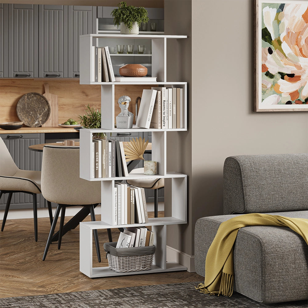 Vicco Divisorio per ambienti Bianco 70 x 164.1 cm 5 scomparti