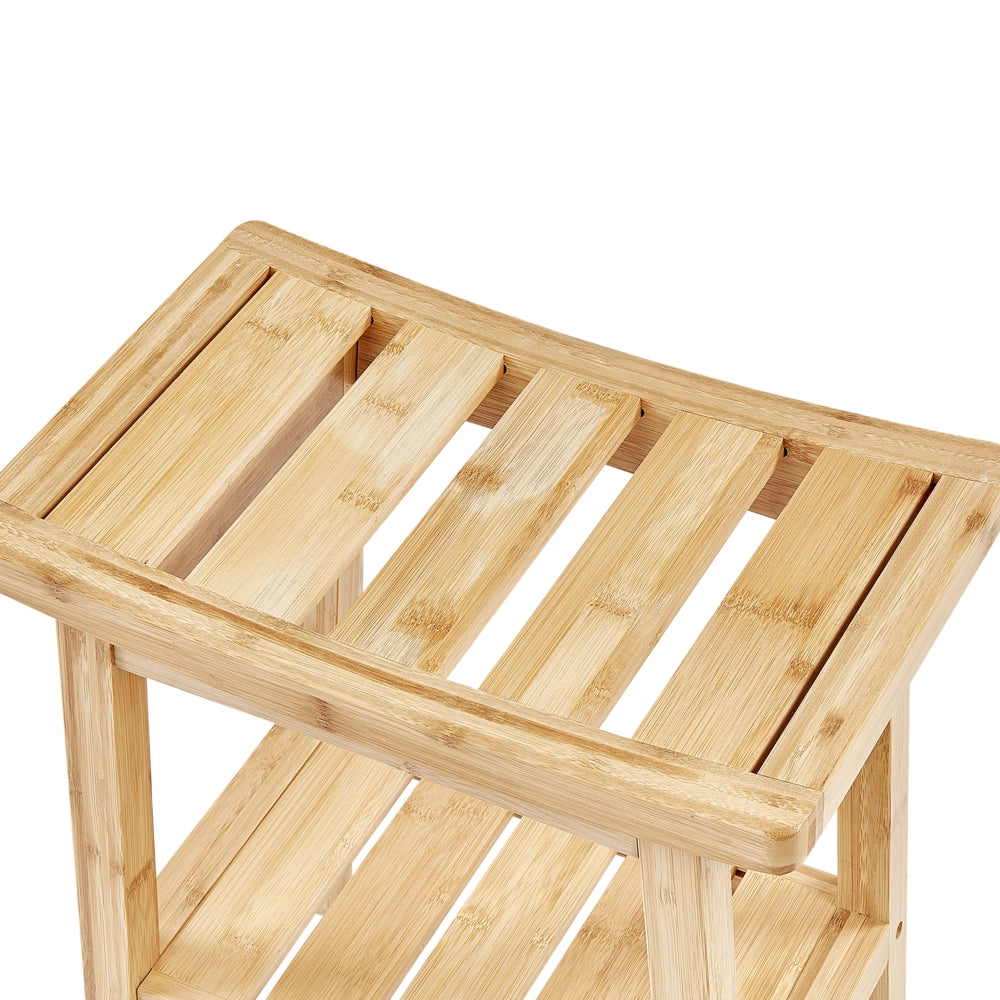 Sgabello in bambù Accessori in marrone chiaro Stile moderno