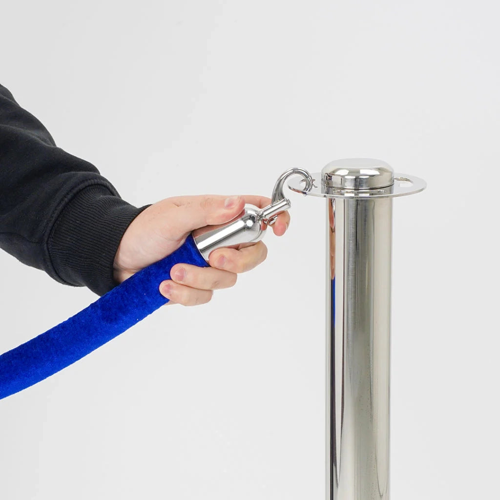 Palina per cordone modello SILVER Testa PIATTA