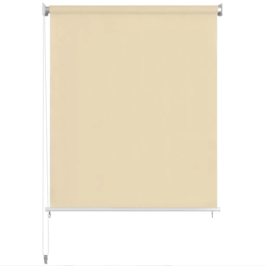 Tenda a Rullo per Esterni 165(L)x140(A) cm color crema 43441