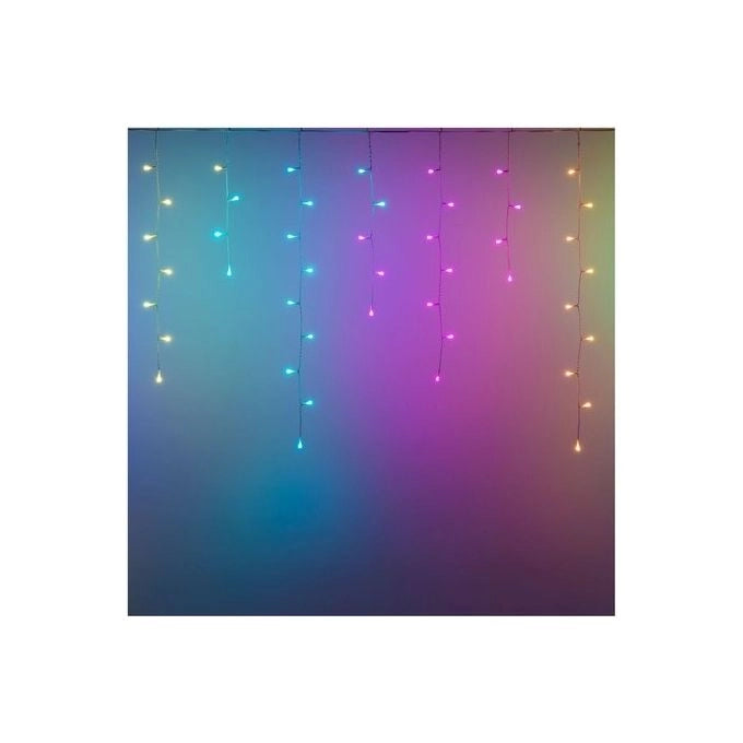 Lotti 8024199072855 Ice Light Appy Tenda luminosa LED Bluetooth con App 125 LED RGB 30 effetti luce controllo via App colore Multicolore