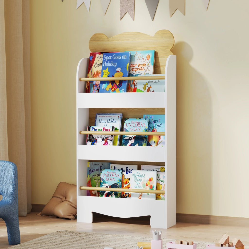 Scaffale per Bambini con Ripiani e Cassetti ¨C Zephmum ¨C Bianco