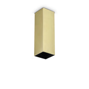 Plafoniera Look 1 Luce Gu10 Ottone