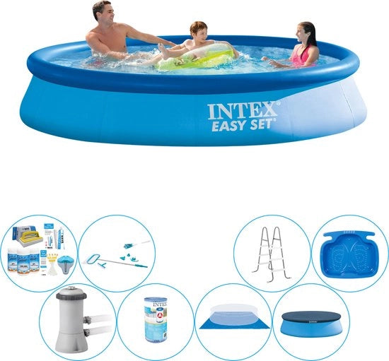 Kit di Piscina Rond 366x76 cm - Tutto in Unico Pacchetto