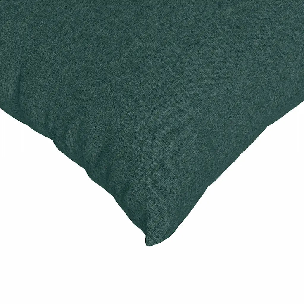 Cuscini da Divano 2 pz | Cuscini per sedie Verde Scuro 70 x 50 cm Tessuto