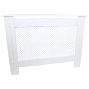 Copritermosifone Copertura Termosifoni e Caloriferi in MDF Bianco 1115mm