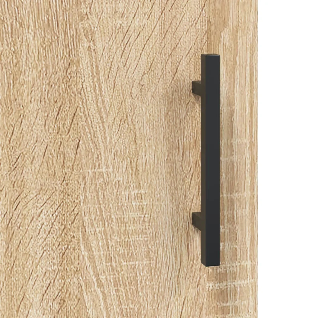 Credenza Rovere Sonoma 69,5x34x180 cm in Legno Multistrato 3195814