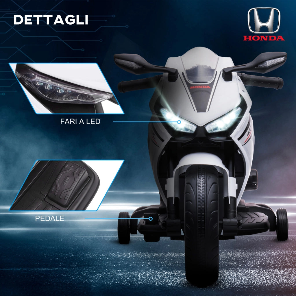 Moto Elettrica per Bambini ¨C Minimal ¨C Bianco
