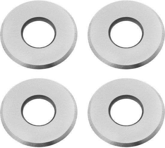 Set di 4 Ruote per Tegoli - Capacità di Taglio 2000m - Acciaio Invar - Diametro 15mm - Per Tegoli/Ceramica/Vetro - Lame Taglienti - Ruote per Tegoli