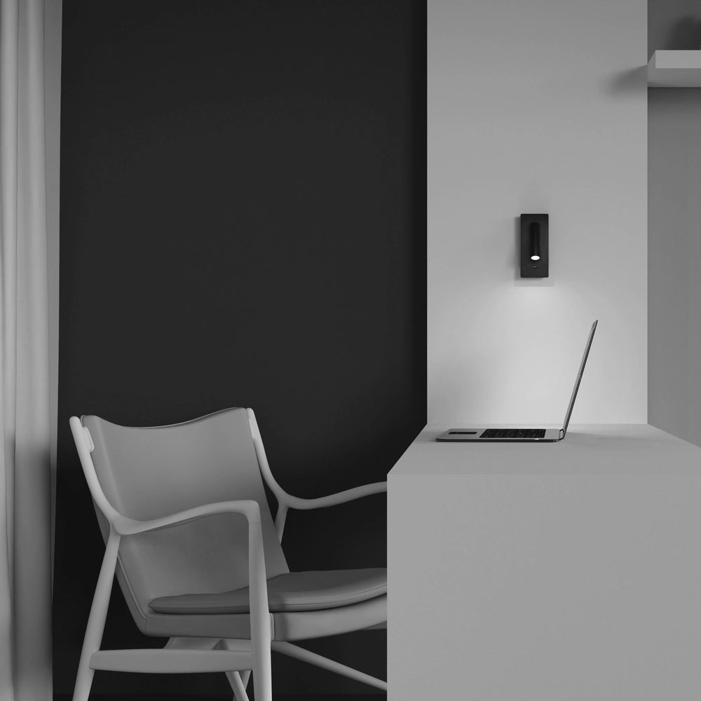 Applique Maytoni Mirax nera LED 3W 3000K luce calda