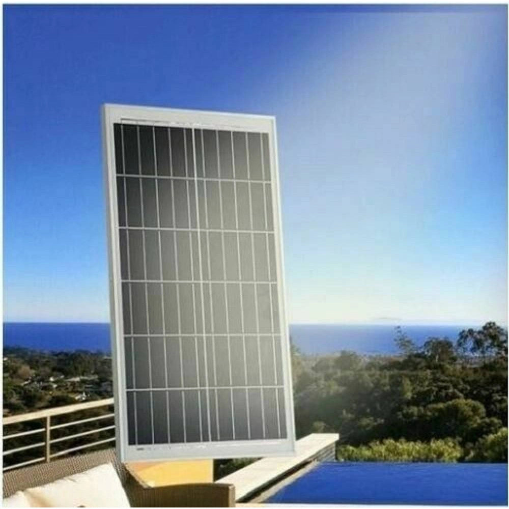 Trade Shop - Faro Led Con Pannello Solare Faretto Crepuscolare 200w Per Esterno + Telecomando -