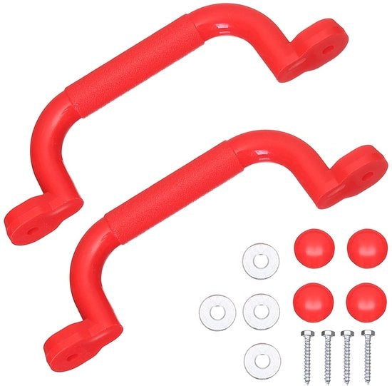 Manubri di sicurezza per bambini - Resistenti alle intemperie - 2 pezzi - Materiale plastico - Sicurezza aumentata