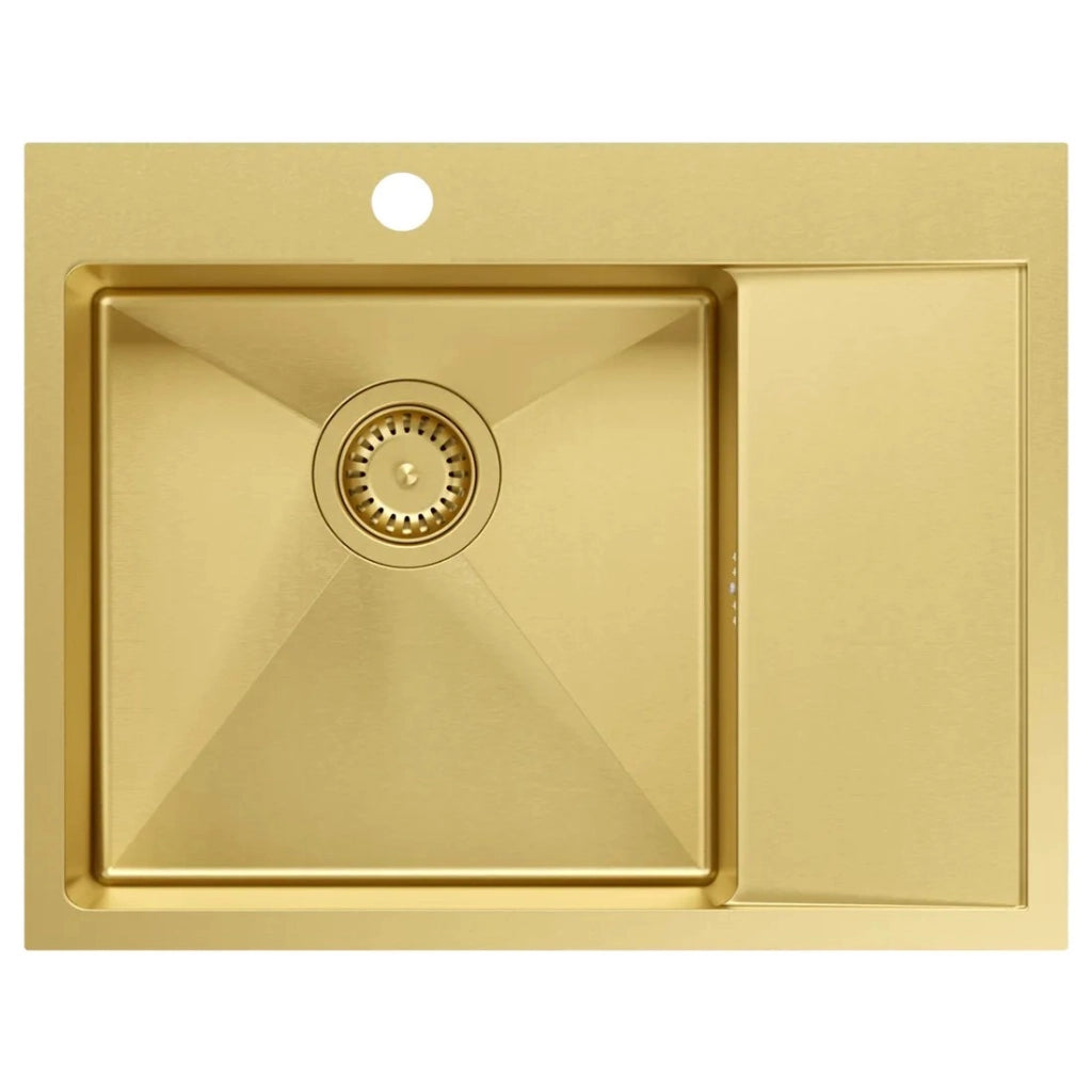 Lavello In Acciaio Russel 116 Gold