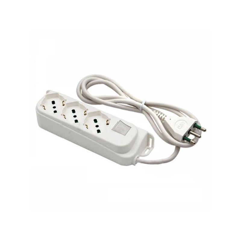 Multipresa 3X2Pt Sk Bianco Int Retail 474604 Fme