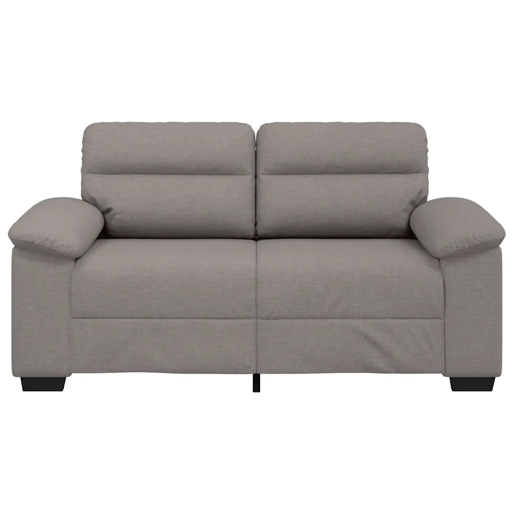 Divano a 2 Posti Tortora 160x81x84 cm in Tessuto 4105303