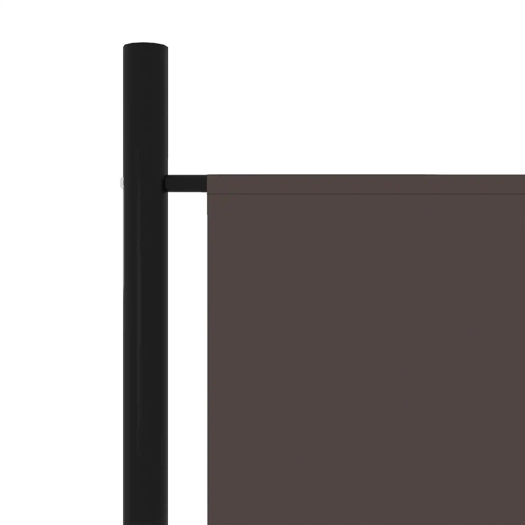 Paravento a 4 Pannelli Marrone 200x180 cm 320720