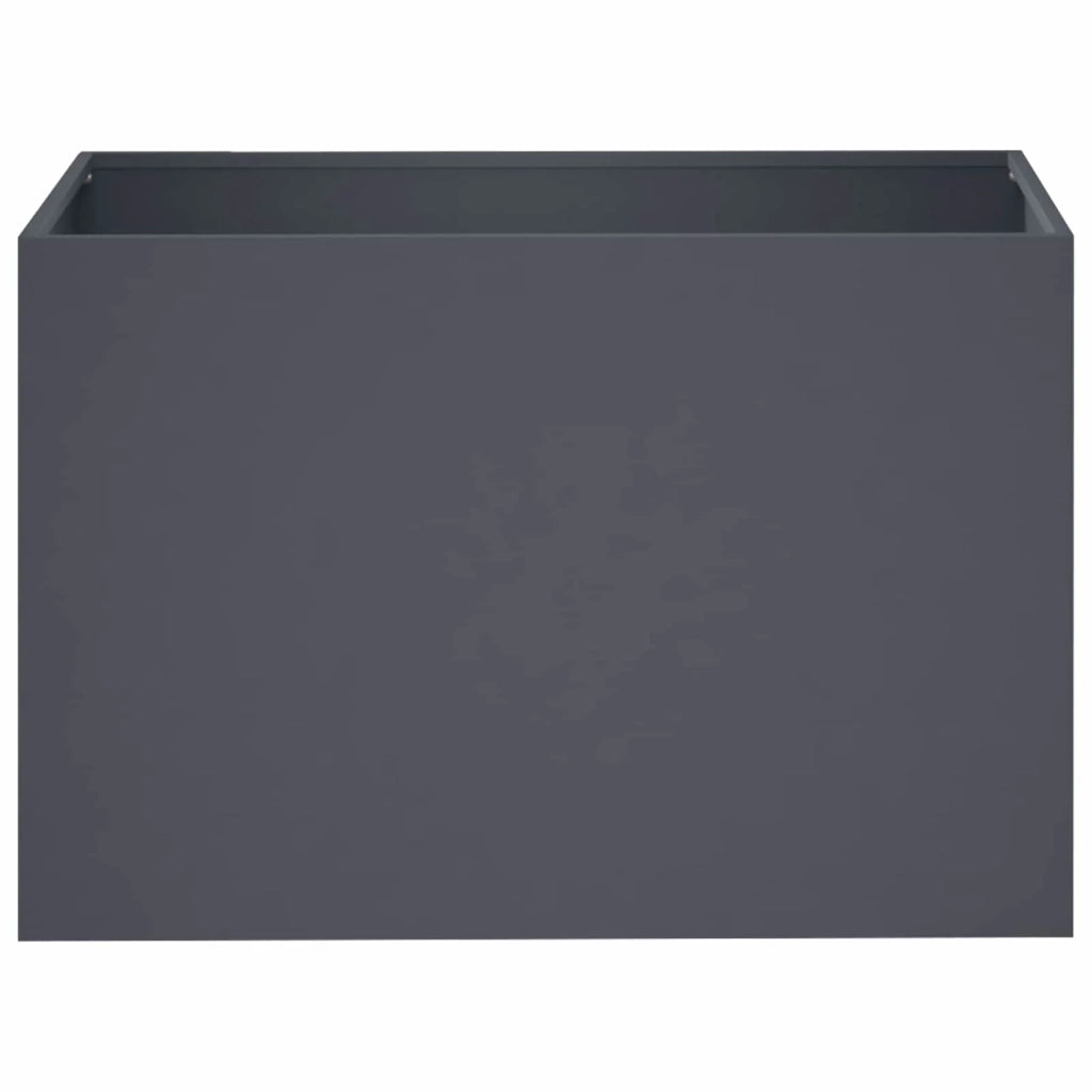 Vaso da giardino Antracite 50 x 40 x 40 cm 8005642