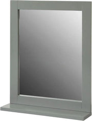 Specchio per bagno - Specchio in legno - 40x50x10 cm