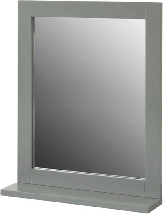 Specchio per bagno - Specchio in legno - 40x50x10 cm