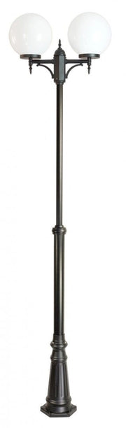 Lampione giardino SU-MA Kule 290cm 2xE27 nero IP43