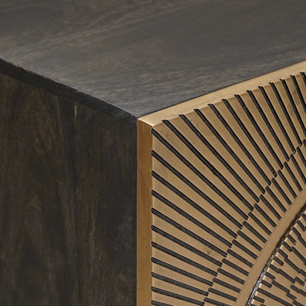 Credenza Ottone 53,5 x 30 x 70 cm 42020071