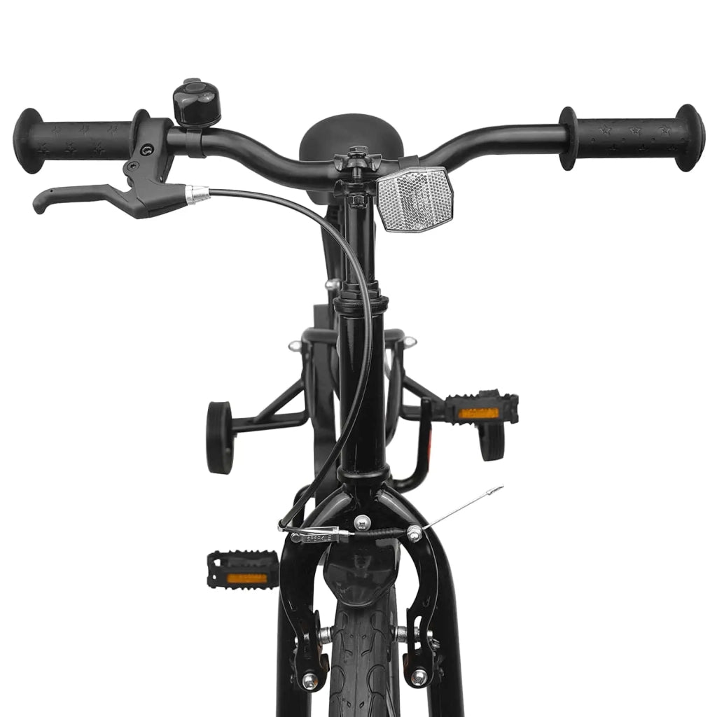 Bicicletta per Bambini 16 Pollici per bambini di 4-6 anni Nero 42009345