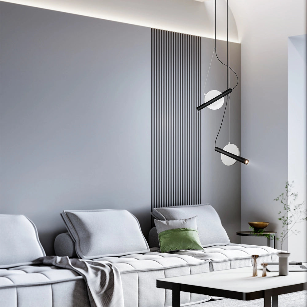 Lampada a sospensione Maytoni Enigma LED bianca 220cm