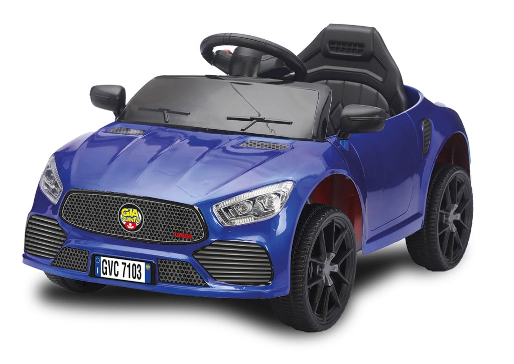 Macchina Elettrica per Bambini Deluxe 12V 4,5Ah Blu