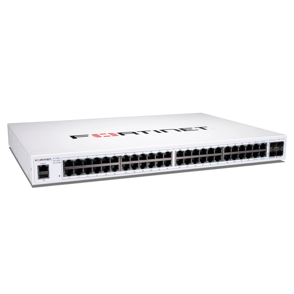 Fortiswitch-148f fortiswitch-148f switch l2+ managed con 48 porte  ge + 4 p. sfp+ - FS-148F