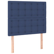 Testiera | Testata Blu 100x5x118/128 cm Tessuto