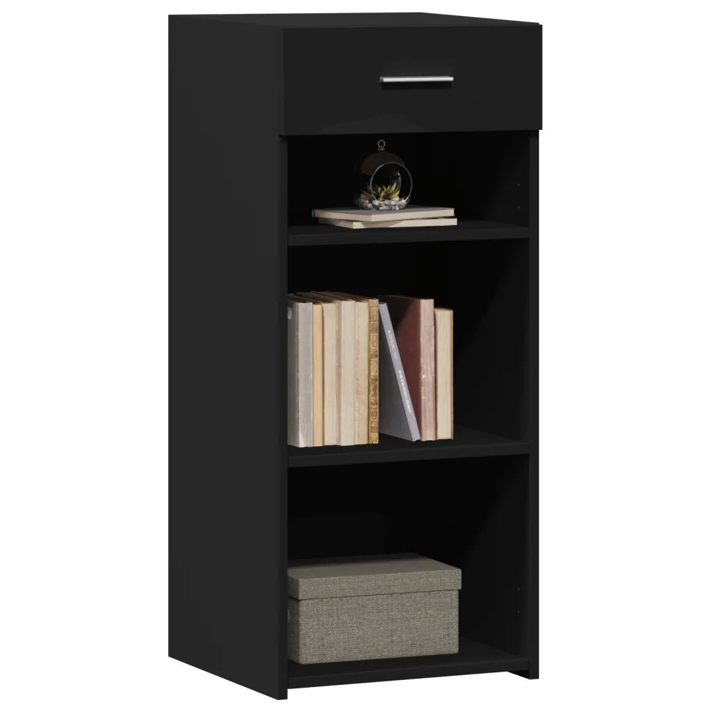 Credenza Nera 40x42,5x93 in Legno Multistrato 846314
