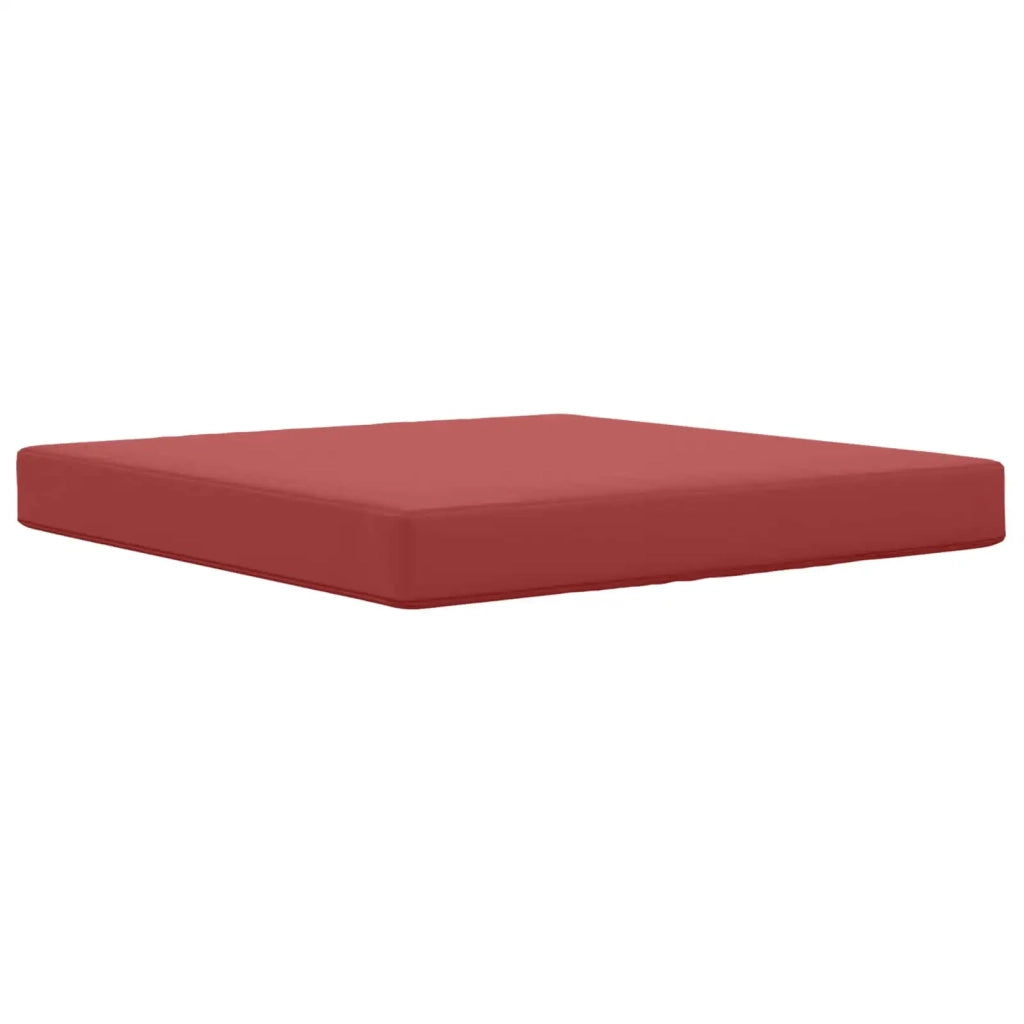 Cuscino per divano da esterno Rosso vino 80 x 80 x 8 cm 900821