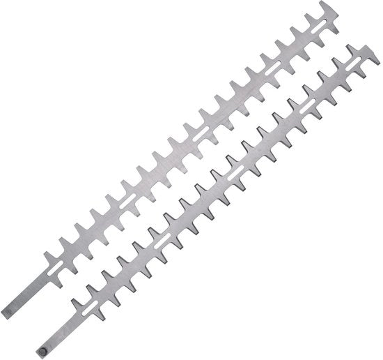Scavapavimenti a doppia lama - Heggenschaar - SK5 - 76 mm - 38 denti - 1 coppia di lame - Durezza 50-52 - Heggenschaarmes