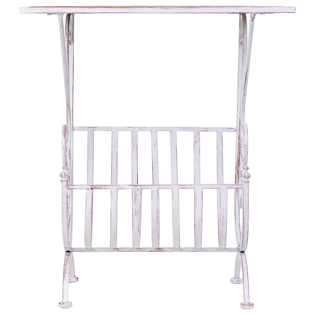 Tavolino bianco, 60x36x70h cm