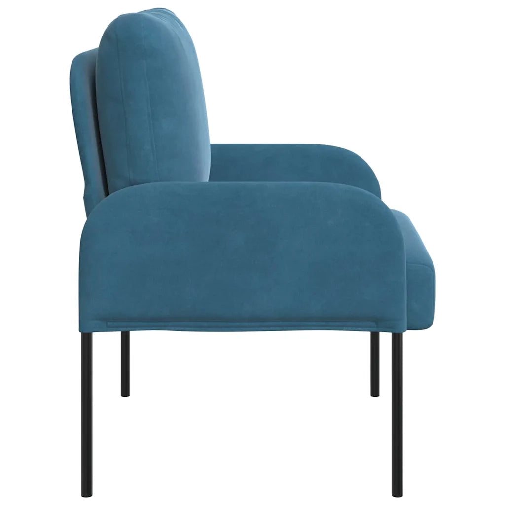 Divani con cuscino 55cm Blu Legno compensato 42023437
