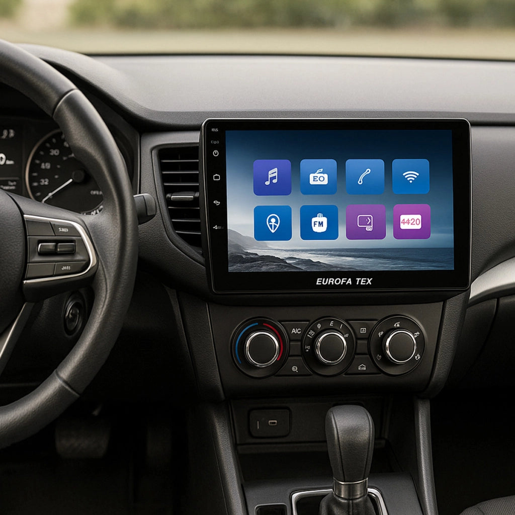 AUTORADIO ANDROID 9" AUTO WIFI GPS BLUETOOTH 4+64GB HD TOUCH SCREEN CTC-9801N