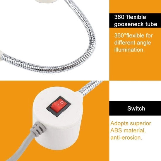 Lampada per macchina da cucire LED - Formato compatto - Risparmio energetico - Ideale per appassionati - Utilizzo domestico