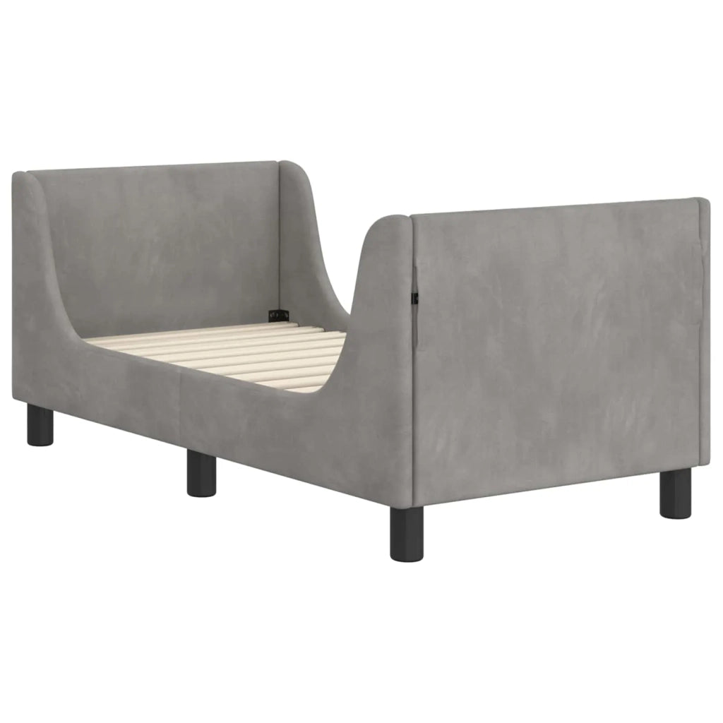 Struttura letto per bambini con testata Grigio chiaro 42010847