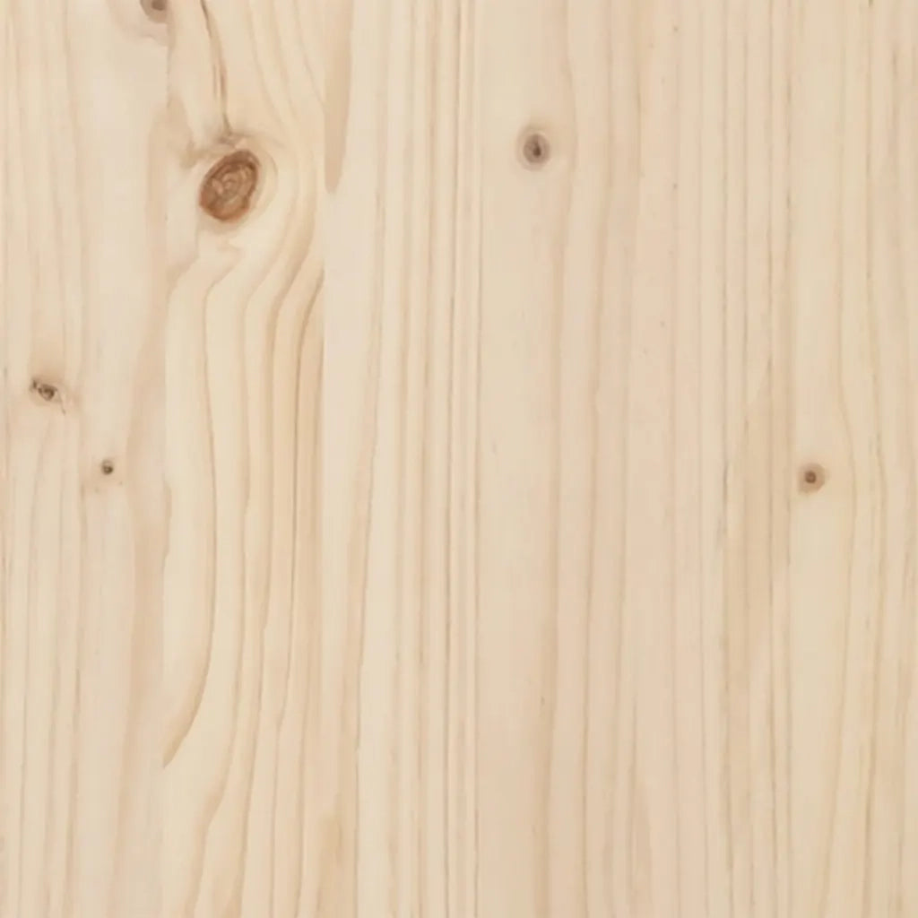 Letto Extra Lungo senza Materasso 180x220 cm in Legno di Pino 852452