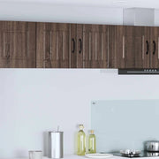 Mobile da cucina 2 pz-Set di 2 Armadio da cucina Rovere Marrone 40 x 31 x 40 cm 491539