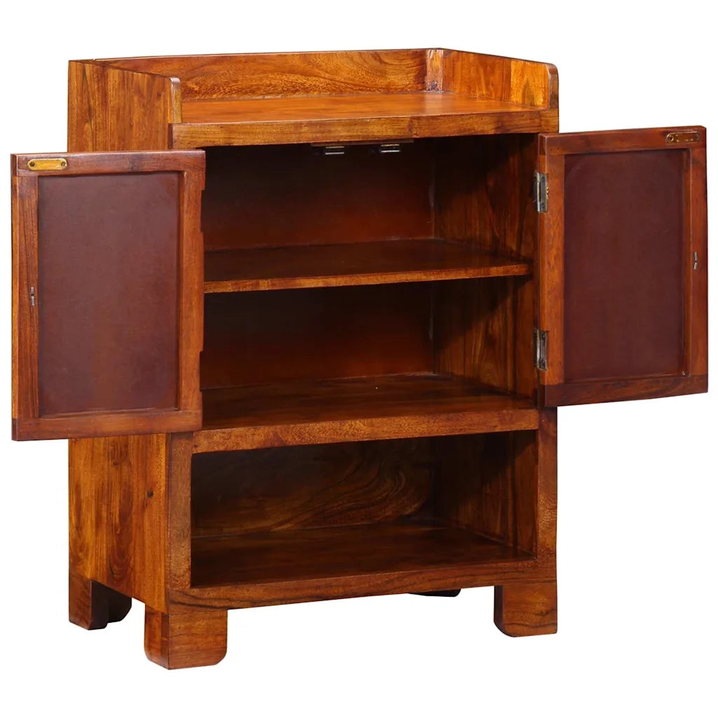 Mobile per scarpe con lo scaffale-Scarpiera Marrone 55 x 35 x 75 cm
