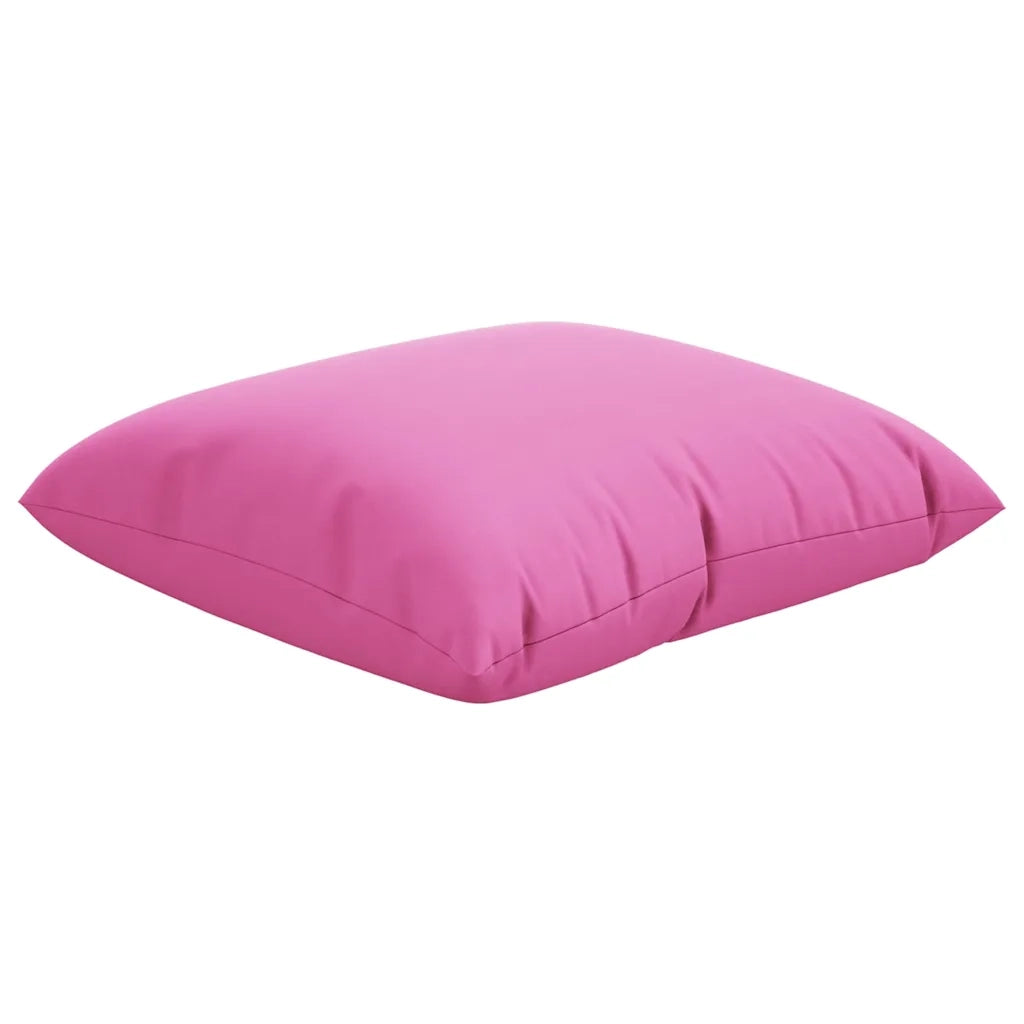 Cuscini Scatter 4 pcs Rosa 60 x 60 cm Tessuto in Poliestere 360423