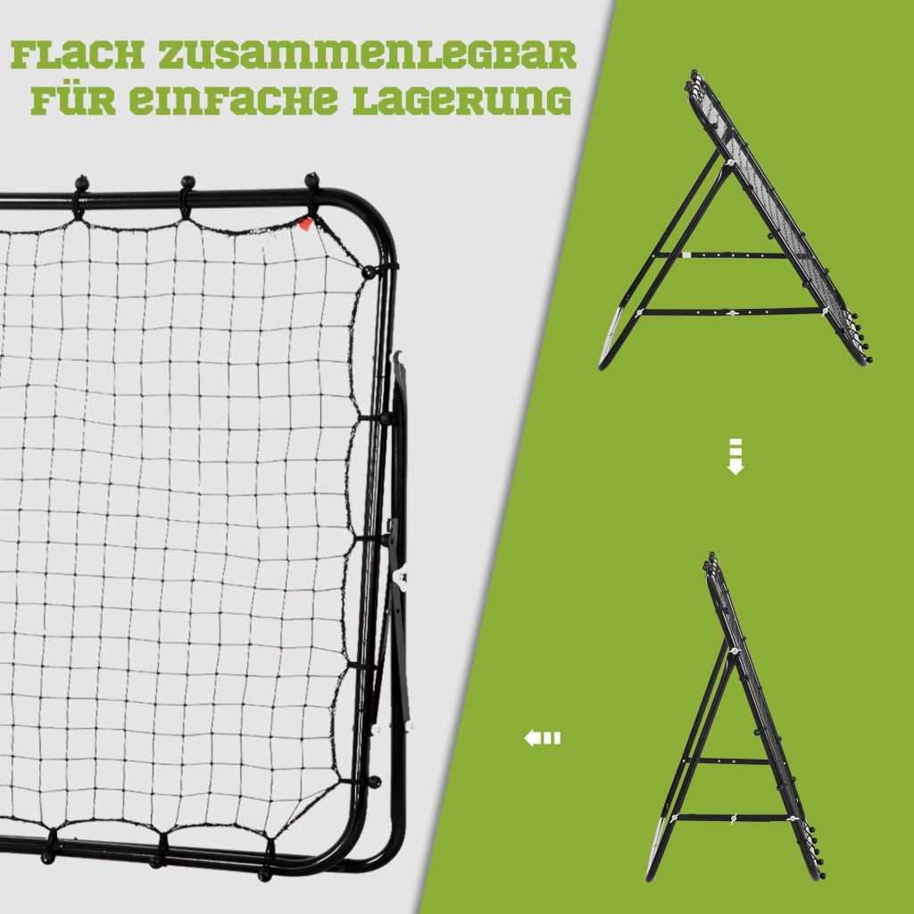 Rebounder per Calcio ¨C zephmum ¨C Nero 84x84 cm