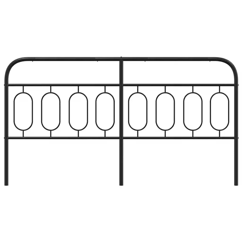 Testiera di Ricambio in Metallo Nero 193 cm 377154