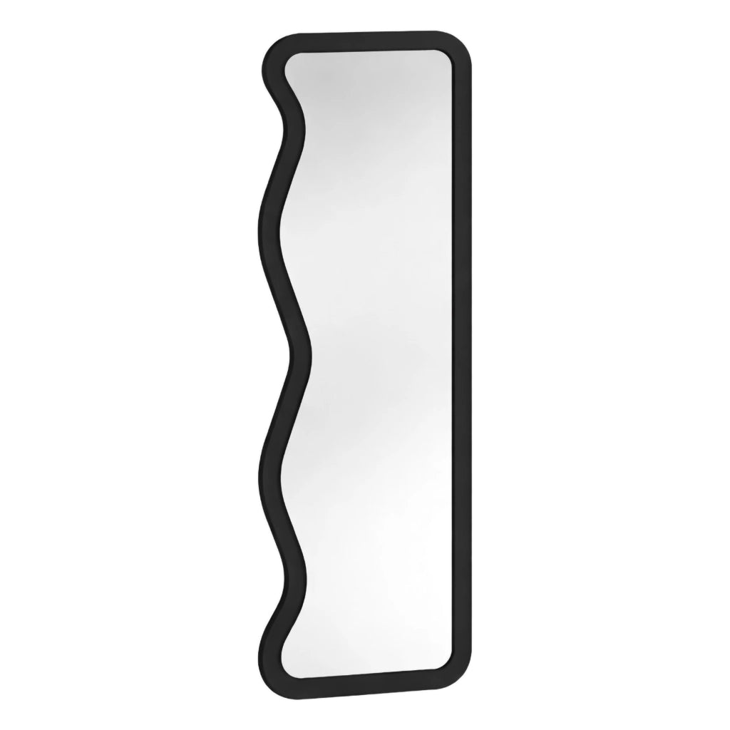 Bissonen\, Specchio Forma Rettangolare, 50x160h cm Nero