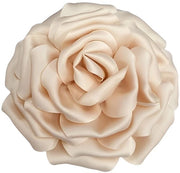 Accessorio nuziale in seta satinata di alta qualità - 16 cm - decorazione per matrimoni e feste - manufatto artigianale - fermaglio con fiori