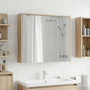 Mobiletto per specchio da bagno Rovere Sonoma 889169