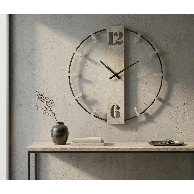 Orologio Da Muro Silvery cm 61x4,5x63