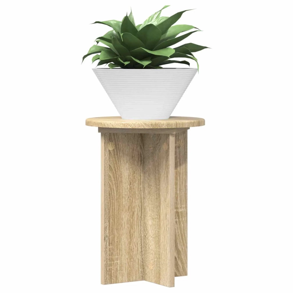 Supporto per piante | Sostegno per piante 2 pz Rovere Sonoma ?29,5 x 40 cm