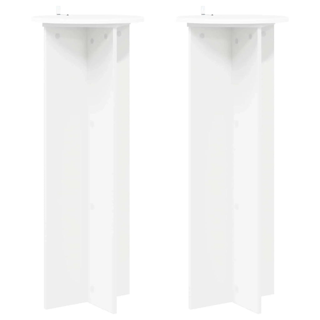 Supporto per piante | Sostegno per piante 2 pz Bianco ?40 x 100 cm